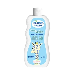 لوسیون بدن کودک وی کر مدل cotton seed oil مقدار 200 میلی لیتر