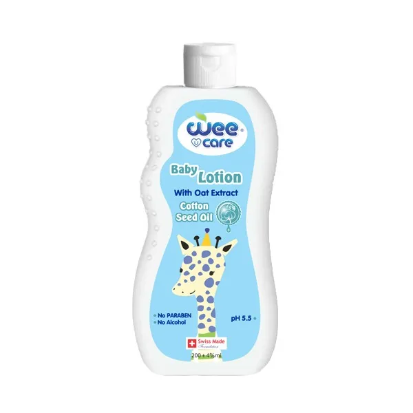 لوسیون بدن کودک وی کر مدل Cotton Seed Oil مقدار 200 میلی لیتر