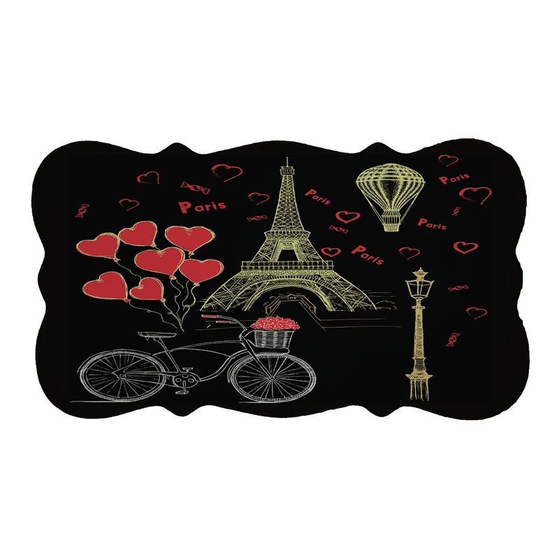  پادری مدل دالبر طرح ایفل کد 6246 سایز 110×60 سانتی متر