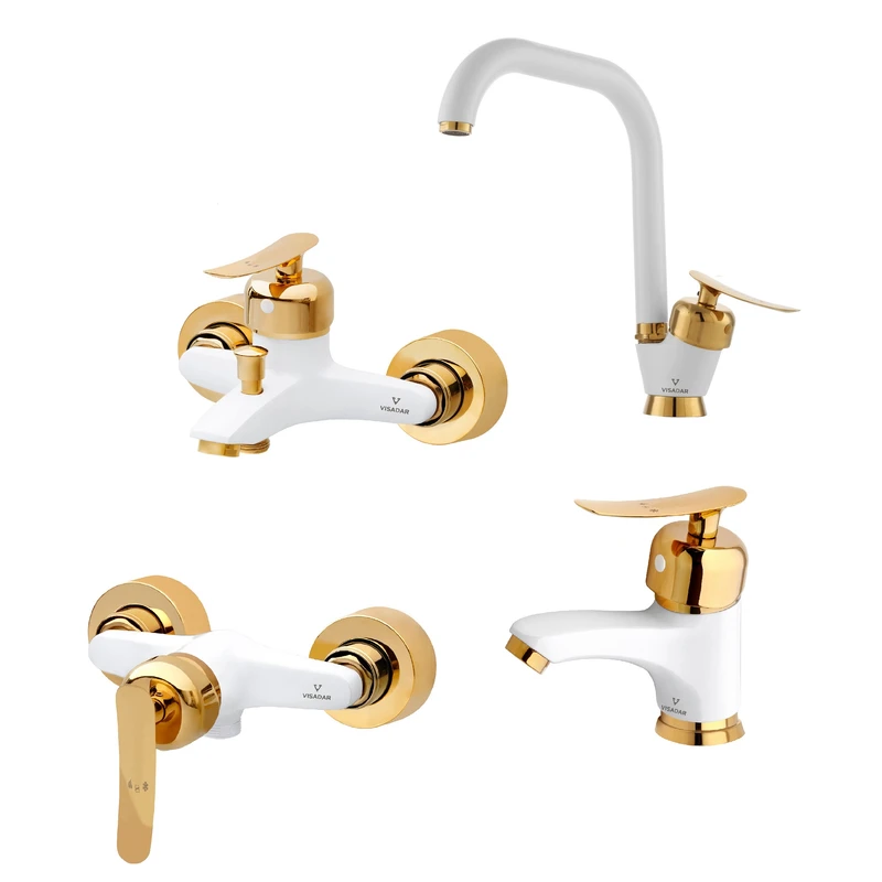 ست شیرآلات ویسادار مدل هرمس مجموعه 4 عددی