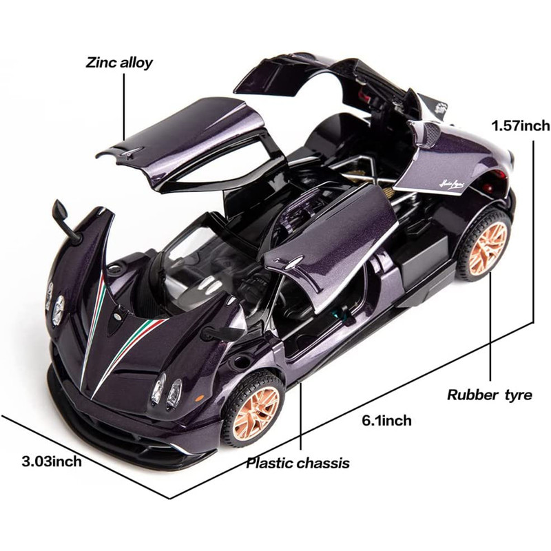 ماکت ماشین مدل Pagani die cat کد 145cza
