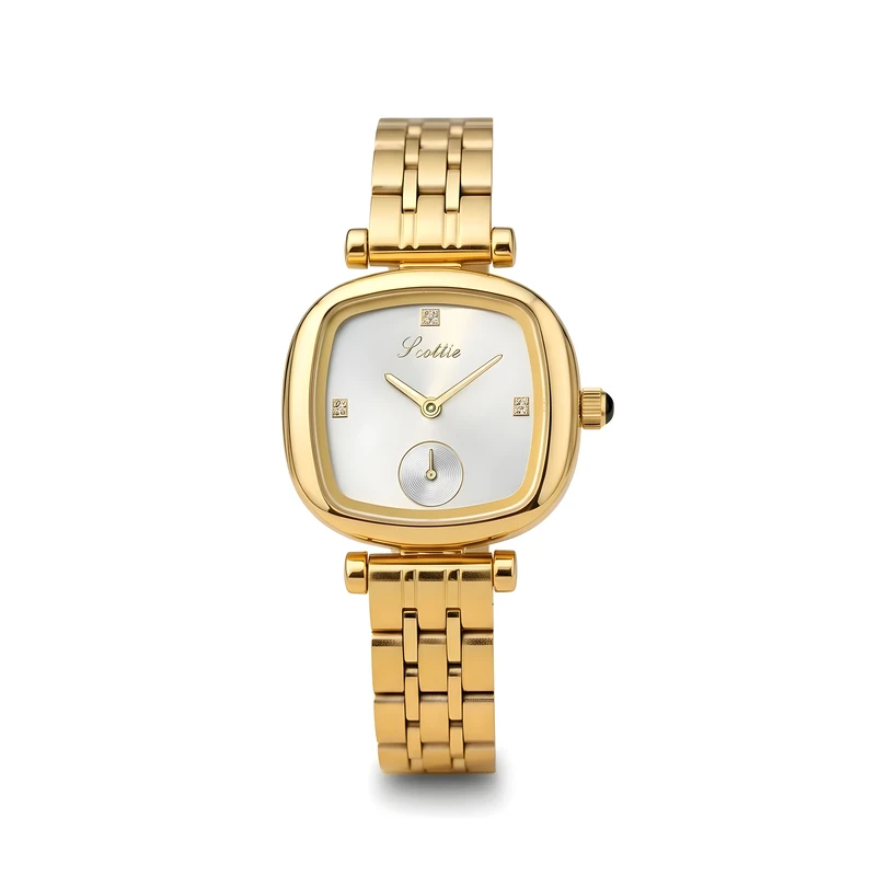 ساعت مچی عقربه‌ای کوارتز زنانه اسکاتی مدل 9162e