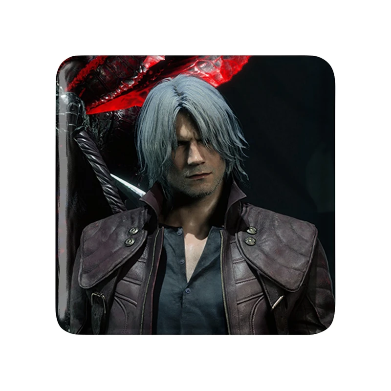مگنت خندالو طرح بازی دویل می کرای Devil May Cry مدل مربعی کد 30227