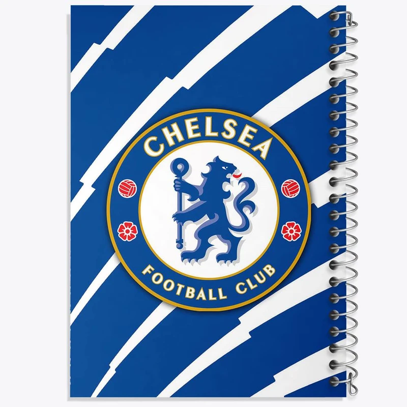 دفتر شطرنجی 50 برگ خندالو طرح باشگاه چلسی کد 26544