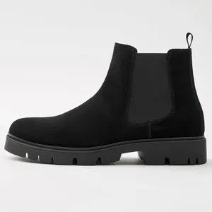 نیم بوت مردانه زارا مدل LEATHER ANKLE BOOTS