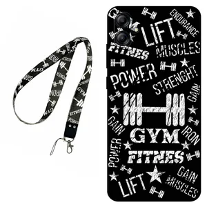 Megafone Gym 0010 Cover For Samsung Galaxy A04e Mobile Neckband 