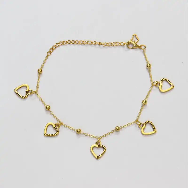 پابند زنانه مدل قلب کد HN1631