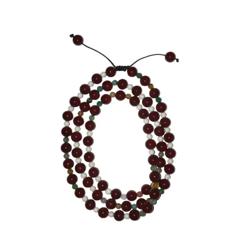 گردنبند مدل سنگ عقیق کد SN-343