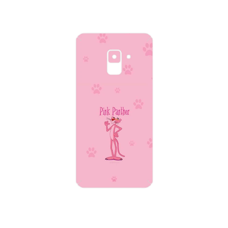 برچسب پوششی ماهوت مدل The Pink Panther مناسب برای گوشی موبایل سامسونگ Galaxy A8 2018