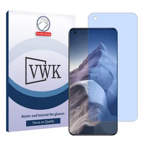 VWK Tough model anti-blue ray screen protector suitable for Xiaomi Mi 11 Ultra mobile phone