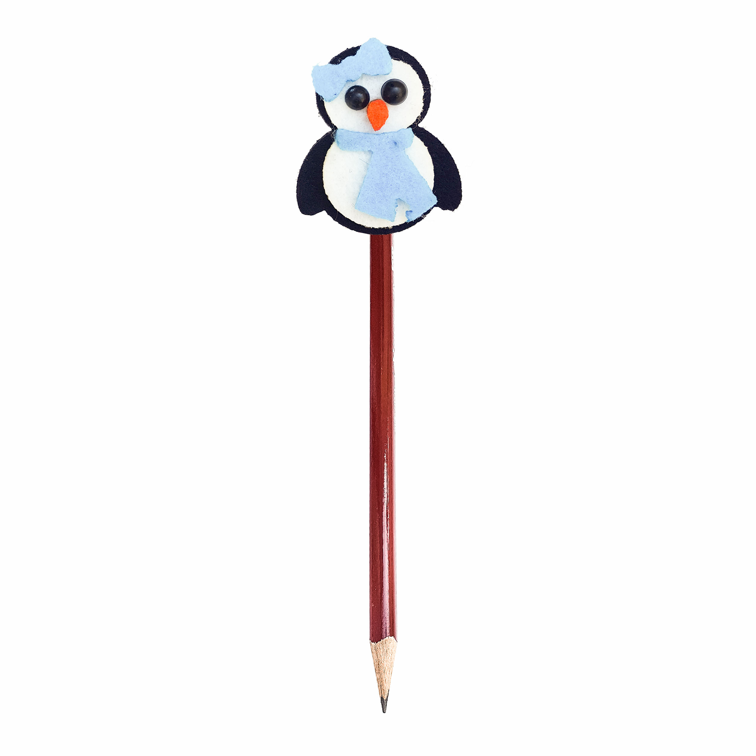 مداد مشکی توتو طرح پنگوئن J0 به همراه سرمدادی
