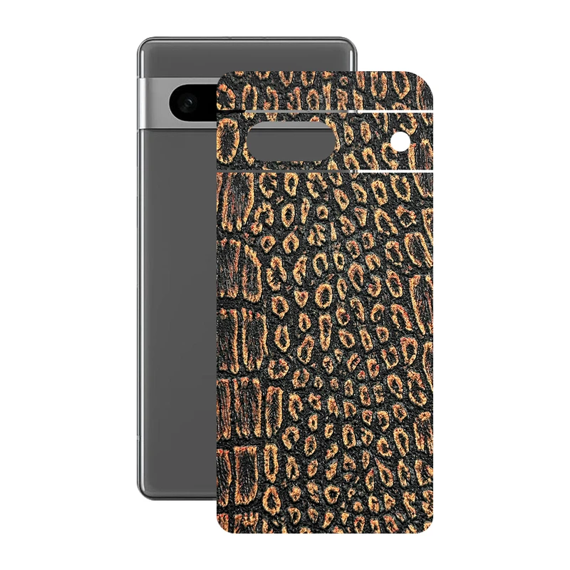 برچسب پوششی ریمکس مدل Leth طرح پوست ماری مناسب برای گوشی موبایل گوگل Pixel 7a