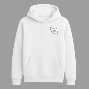 هودی مردانه مدل گلدوزی طرح ایران کد 0_1