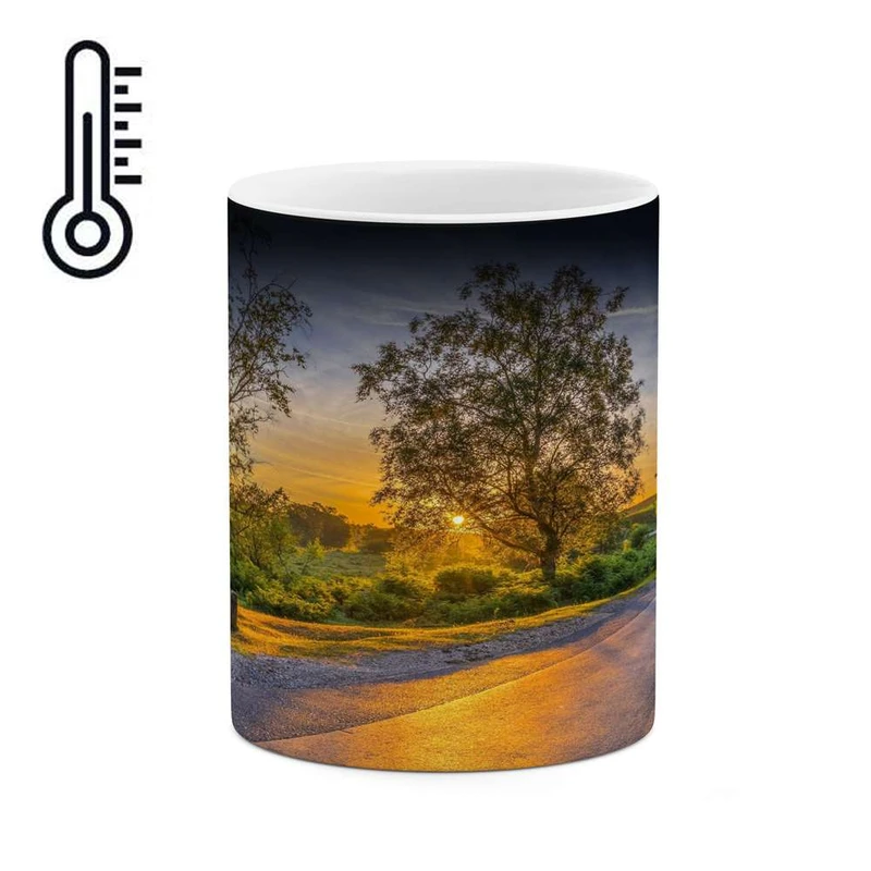 ماگ حرارتی کاکتی مدل منظره کد mgh13208