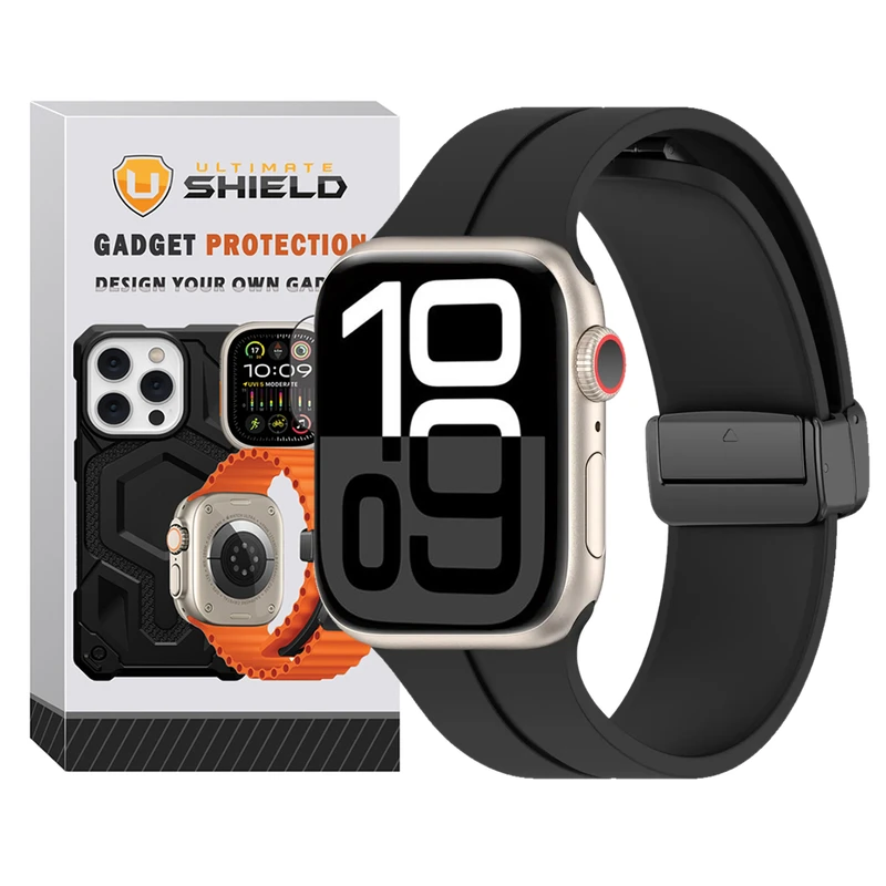 بند آلتیمیت شیلد مدل Magnetic UL مناسب برای اپل واچ سری 10 سایز 46 میلی متری