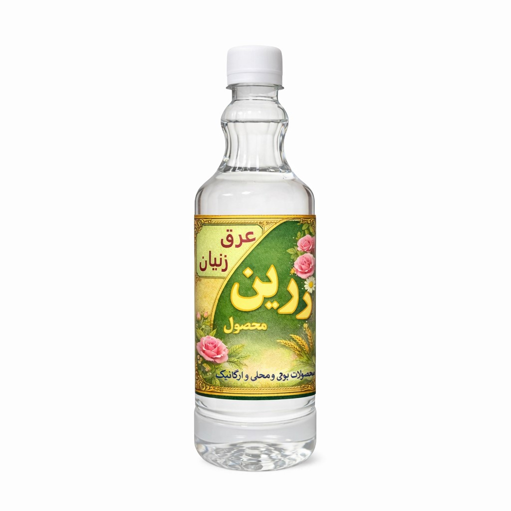 عرق زنیان زرین محصول - 1 لیتر
