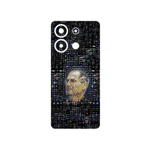 MAHOOT Collage of Steve Jobs 2 Cover Sticker for Xiaomi Redmi Note 13 4G