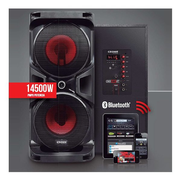 اسپیکر بلوتوثی قابل حمل کراون مدل CMA-802