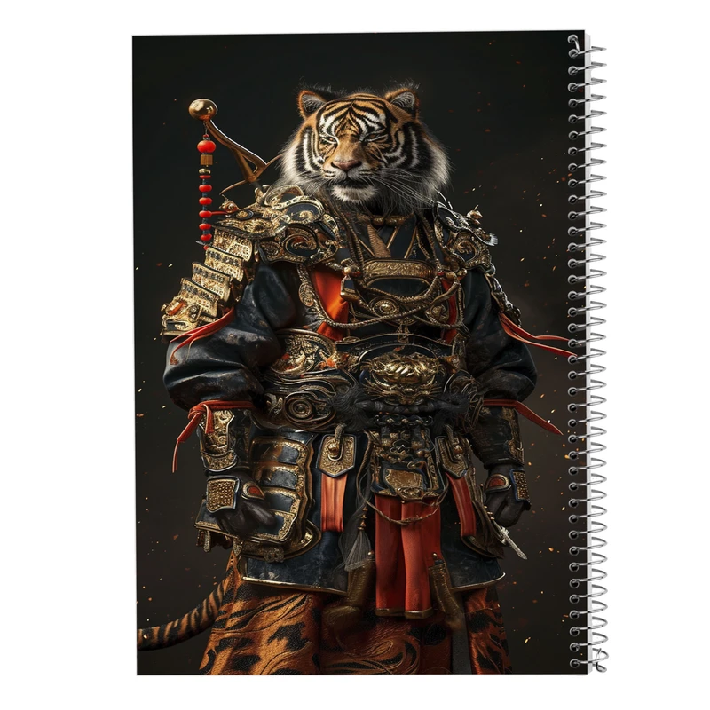 دفتر شطرنجی 50 برگ مدوپد مدل حیوانات جنگجو کد DF14770