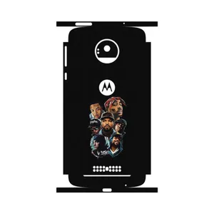 MAHOOT Great Rappers Digital Art-FullSkin Cover Sticker for Motorola Moto Z