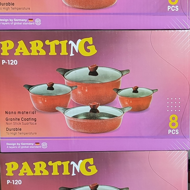 سرویس پخت و پز 8 پارچه پارتینگ مدل P120