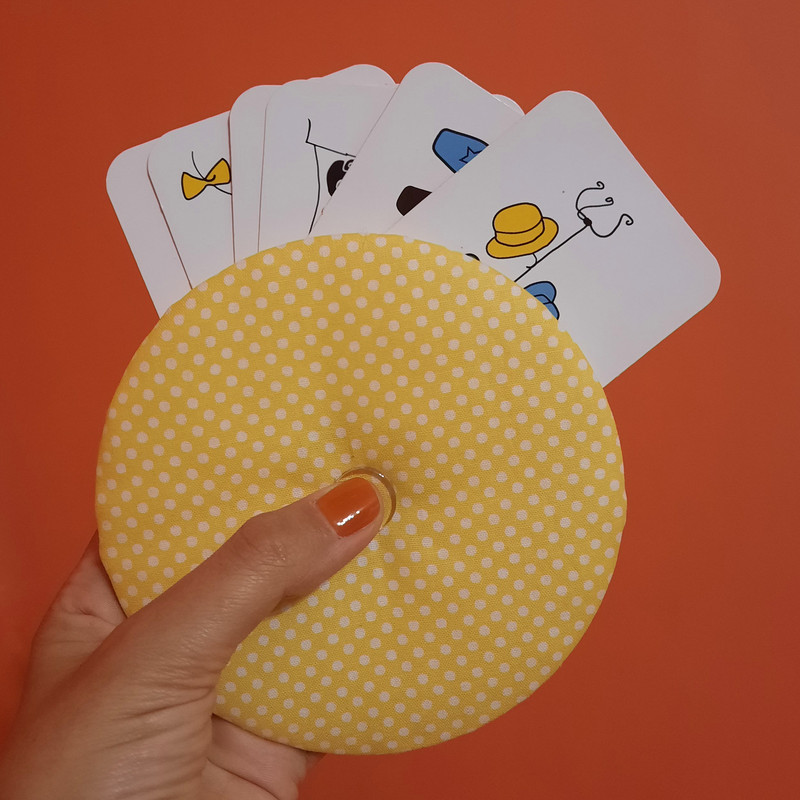 نگهدارنده کارت بازی فکری کد 04 مجموعه دو عددی