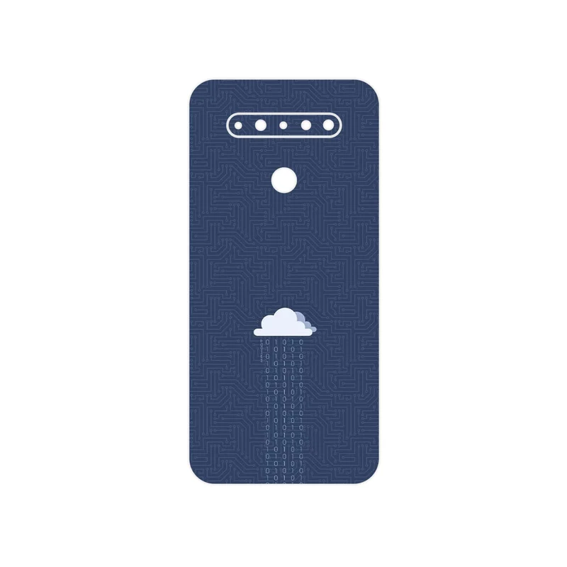برچسب پوششی ماهوت مدل Minimal Data Cloud مناسب برای گوشی موبایل ال جی K51s