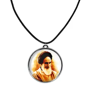 گردنبند خندالو مدل امام خمینی (ره) کد 25532554