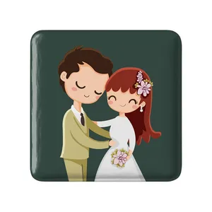 مگنت خندالو مدل عروس و داماد کد 29620