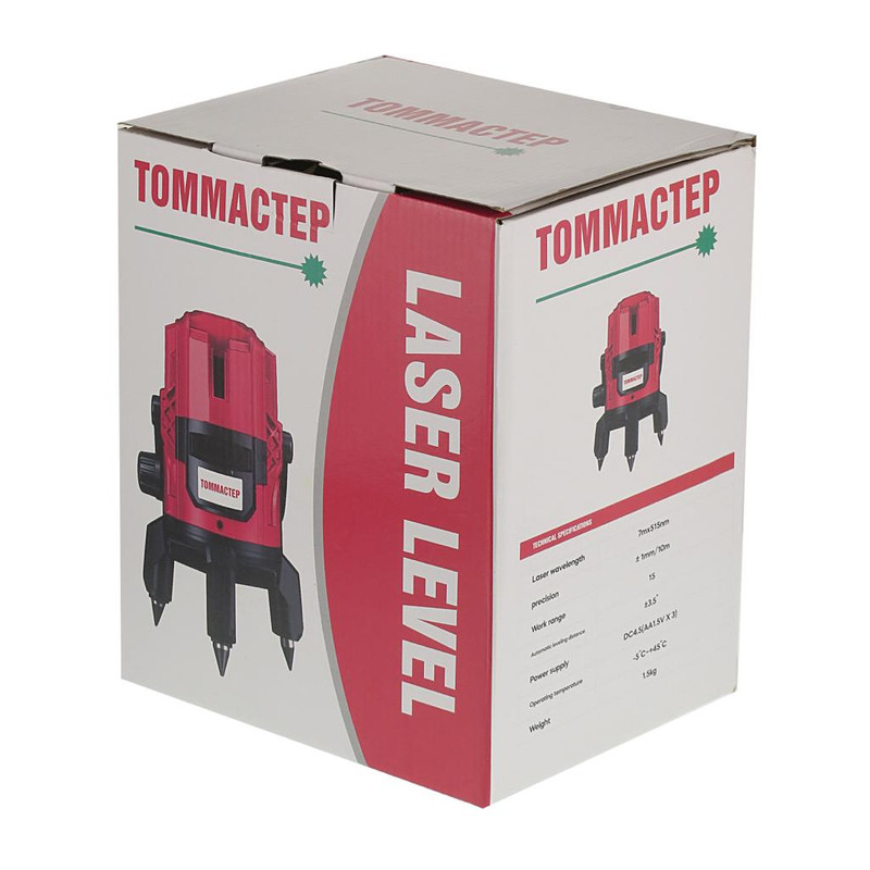 تراز لیزری تام مکتپ مدل 5 خط 2022 تراز لیزری تام مکتپ مدل 5 خط 2022