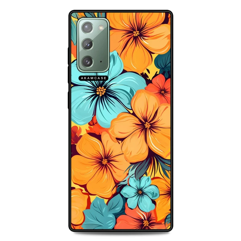 کاور آکام مدل AMC-WSGN20-FLOWERS-38 مناسب برای گوشی موبایل سامسونگ Galaxy Note 20