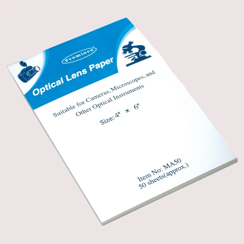کاغذ تمیز کننده لنز اچ پی مدل MA50 بسته 50 عددی