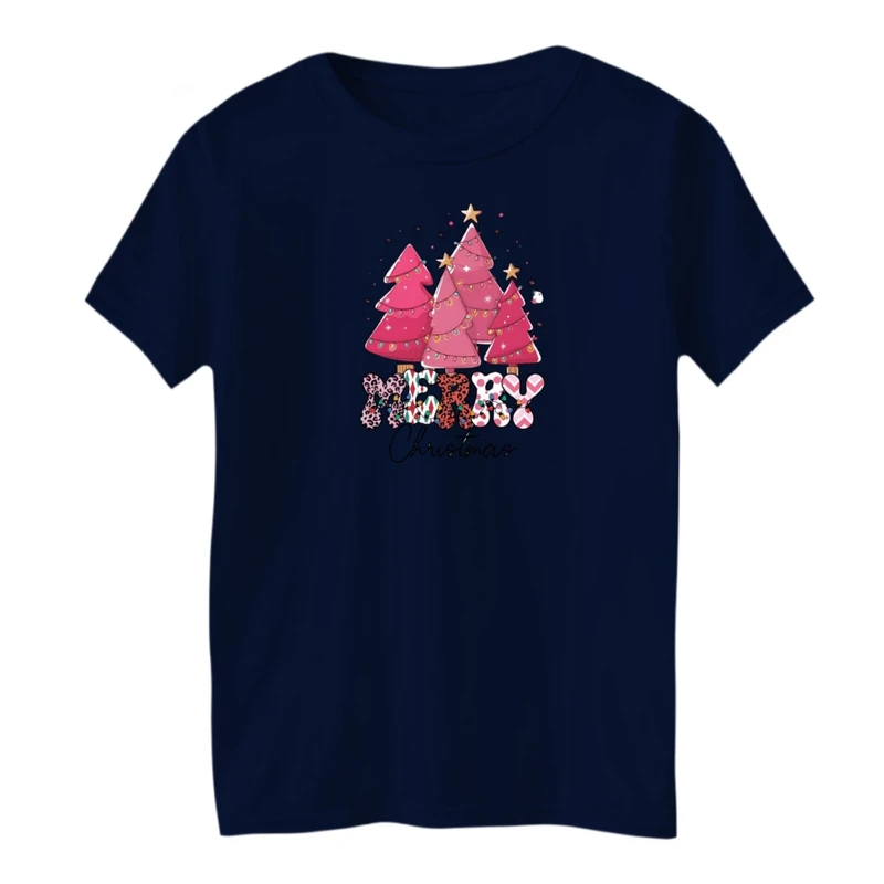 تی شرت آستین کوتاه بچگانه مدل کریسمسی کد 011