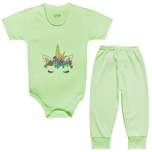 ست بادی و شلوار نوزادی کارانس مدل BSTG-3246