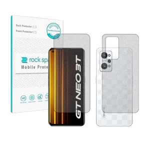 Rockspace HyMTT Matte screen protector suitable for Realme GT Neo3t mobile phone along with the back protector