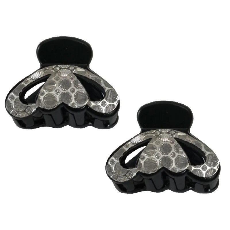 کلیپس مو زنانه کد AZZ247 بسته 2 عددی