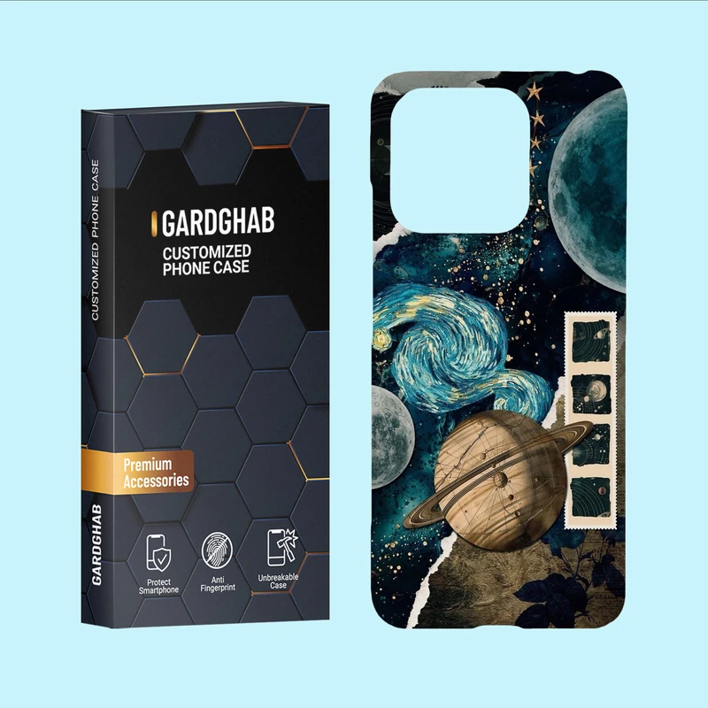 کاور گارد قاب مدل هنری مناسب برای گوشی موبایل شیائومی Redmi 12C / Poco C55