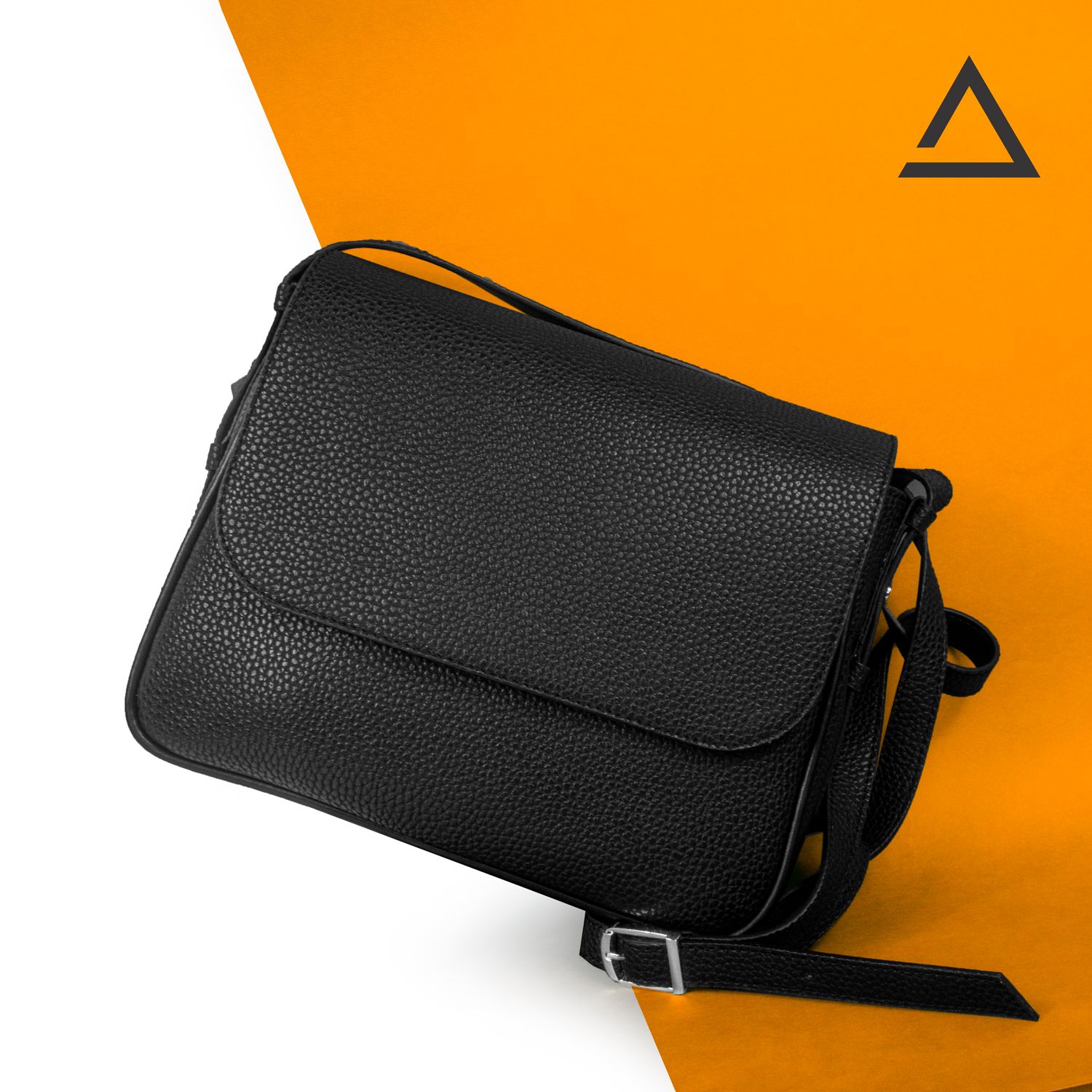 کیف دوشی زنانه چرم آراهمراه مدل W16 -  - 8