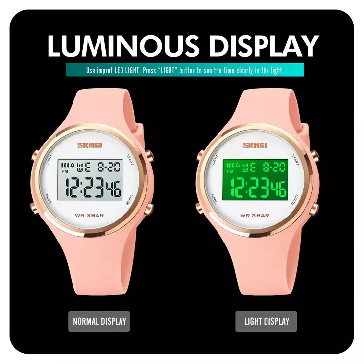 ساعت مچی دیجیتال زنانه اسکمی مدل 1720pk