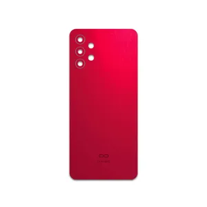 MAHOOT Matte-Warm-Red Cover Sticker for Samsung Galaxy M32 5G