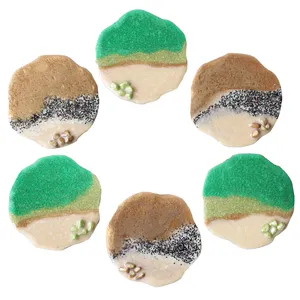 مجموعه ظروف هفت سین 6 پارچه طرح دورانا مدل Marble BG