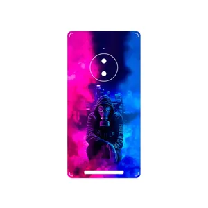MAHOOT Smoke Rainbow Digital Art 2 Cover Sticker for Nokia Lumia 830