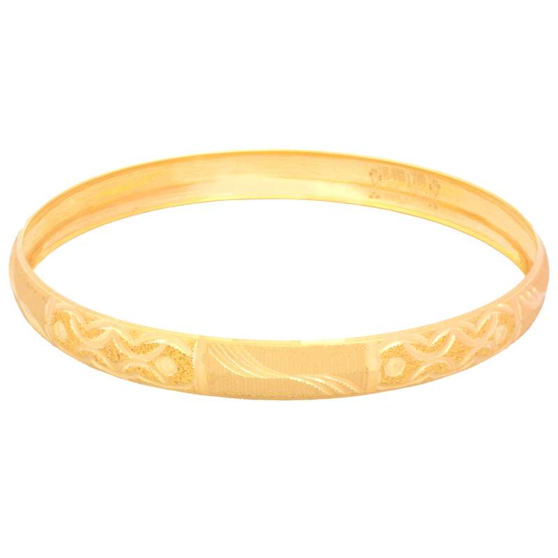 النگو طلا 18 عیار زنانه طلای مستجابی کد 004