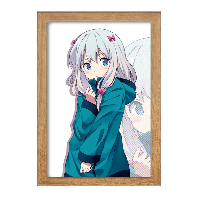 تابلو خندالو مدل ساگیری انیمه ارومانگا سنسی Eromanga Sensei  کد 22637