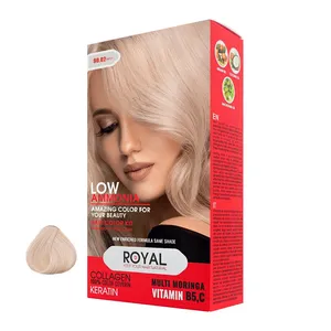 کیت رنگ مو رویال کد 90.02 حجم 100 میلی لیتر رنگ صدفی