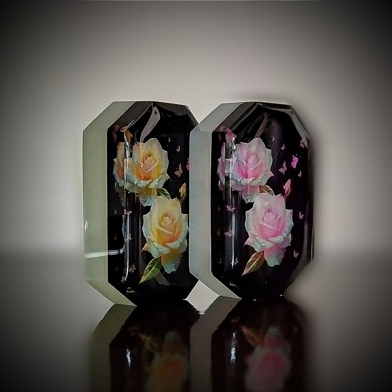 گردنبند مدل رز شب‌تاب B5