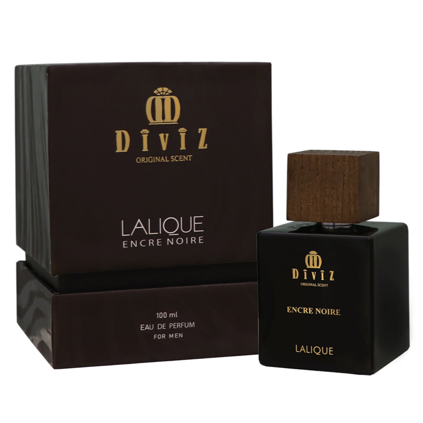 ادو پرفیوم مردانه دیوایز مدل Lalique Encre Noire حجم 100 میلی لیتر -  - 3