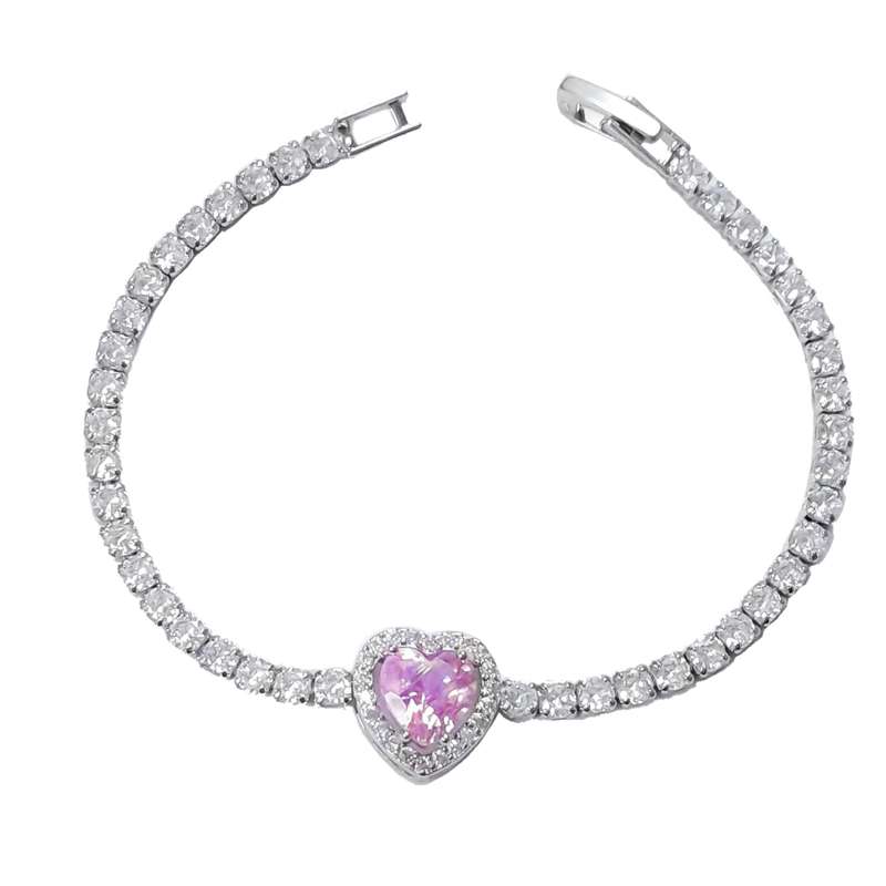 دستبند زنانه مدل قلب کد Bns6