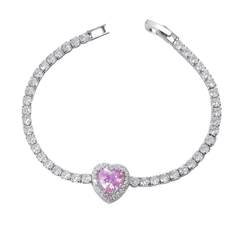 دستبند زنانه مدل قلب کد Bns6