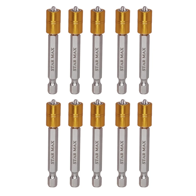 نوک پیچ گوشتی مگنتی استارمکس مدل MMA-SM-20B مجموعه 10 عددی